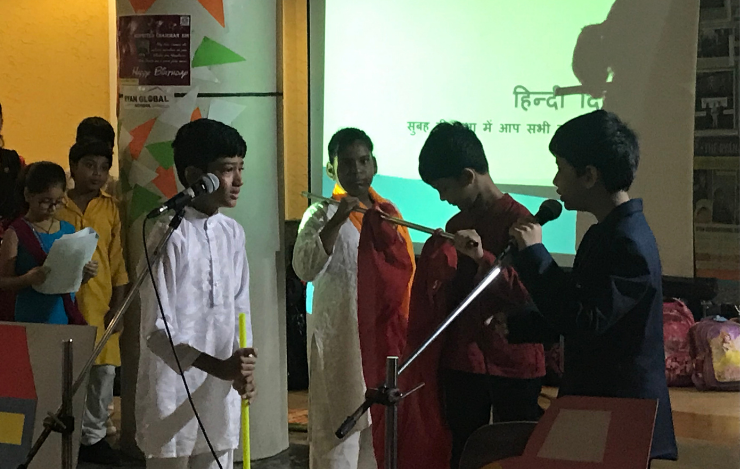 Hindi Diwas Celebration - Ryan Global Schools