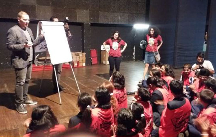 Interaction with author: Dav Pilkey - Ryan Global Schools, Kharghar